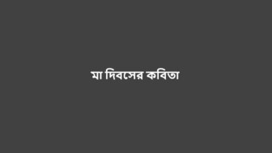 মা দিবসের কবিতা