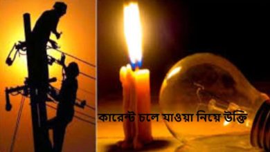 কারেন্ট চলে যাওয়া নিয়ে উক্তি