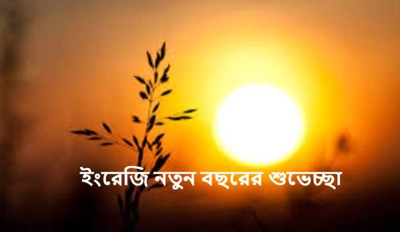 ইংরেজি নতুন বছরের শুভেচ্ছা