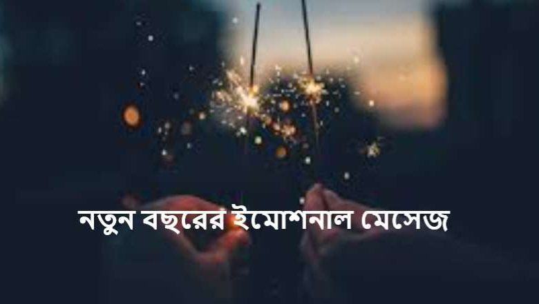 নতুন বছরের ইমোশনাল মেসেজ
